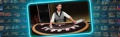 Tampilan antarmuka Live Casino vegasslot yang dioptimalkan untuk perangkat mobile Indonesia